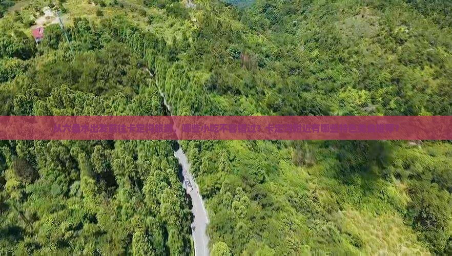 从六盘水出发前往卡定沟旅游，哪些小吃不容错过？卡定沟附近有哪些特色美食推荐？