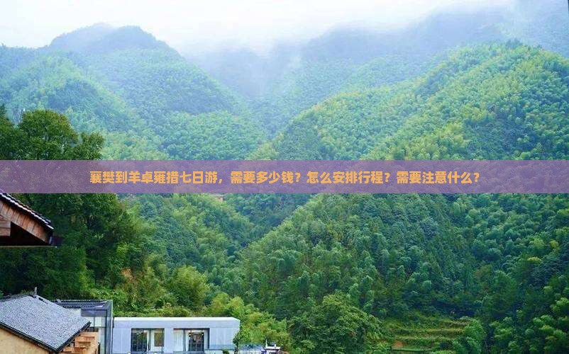 襄樊到羊卓雍措七日游，需要多少钱？怎么安排行程？需要注意什么？