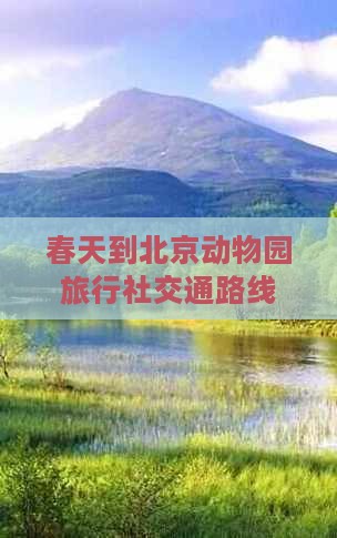 春天到北京动物园旅行社交通路线