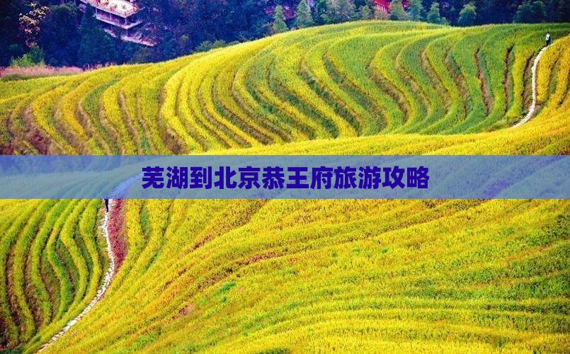 芜湖到北京恭王府旅游攻略