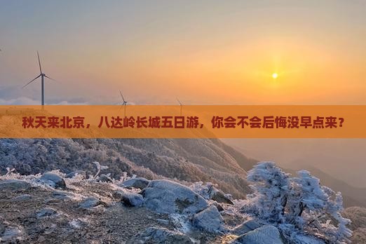 秋天到北京八达岭长城五日游