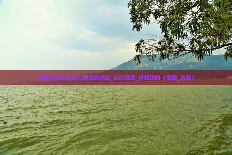 仙桃去北京天坛公园旅游小吃