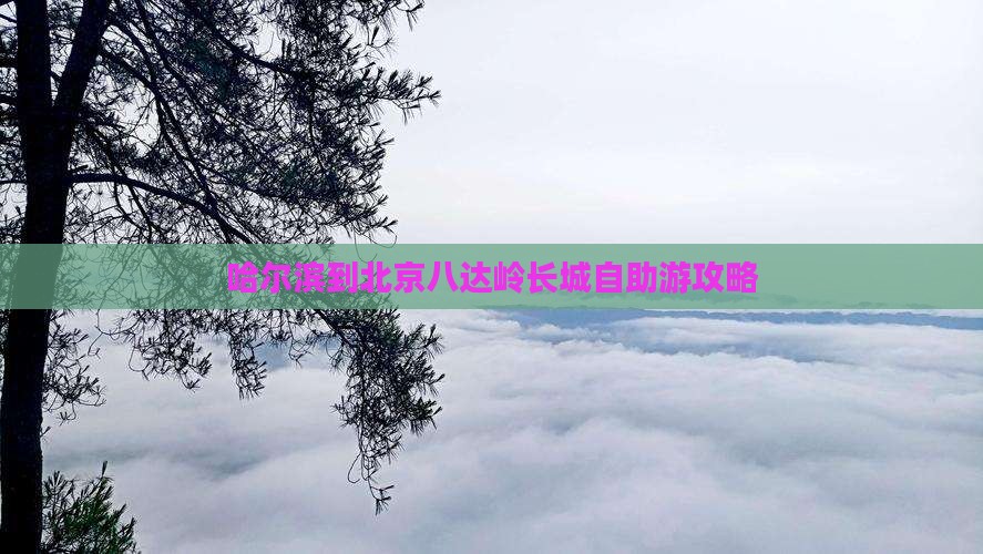 哈尔滨到北京八达岭长城自助游攻略
