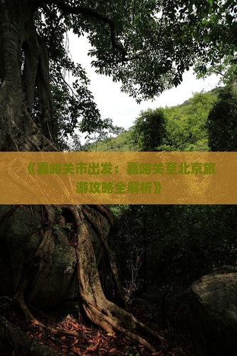 《嘉峪关市出发：嘉峪关至北京旅游攻略全解析》