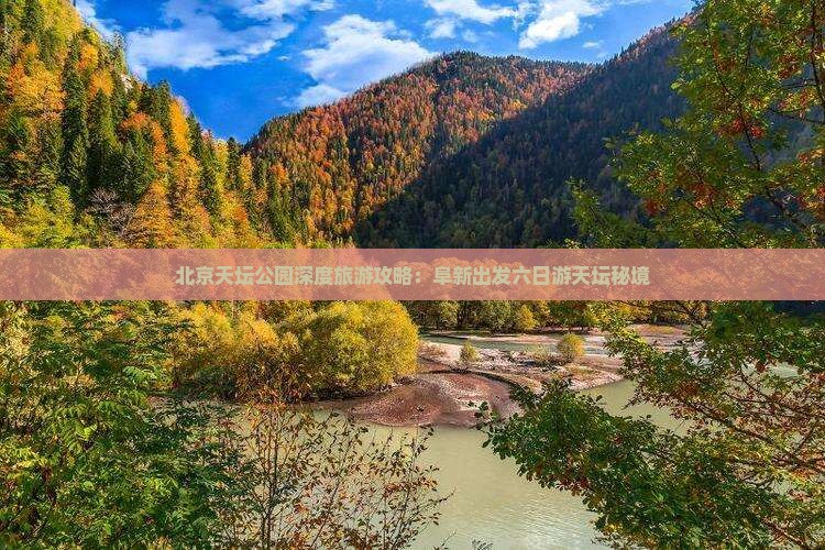 北京天坛公园深度旅游攻略：阜新出发六日游天坛秘境