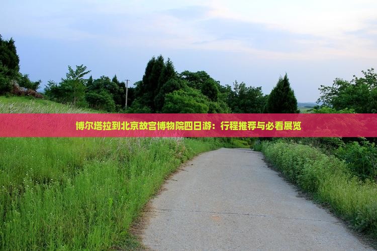 博尔塔拉到北京故宫博物院四日游：行程推荐与必看展览