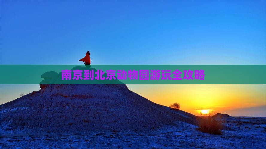 南京到北京动物园游玩全攻略