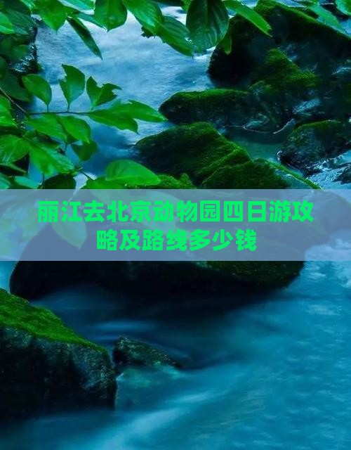 丽江去北京动物园四日游攻略及路线多少钱