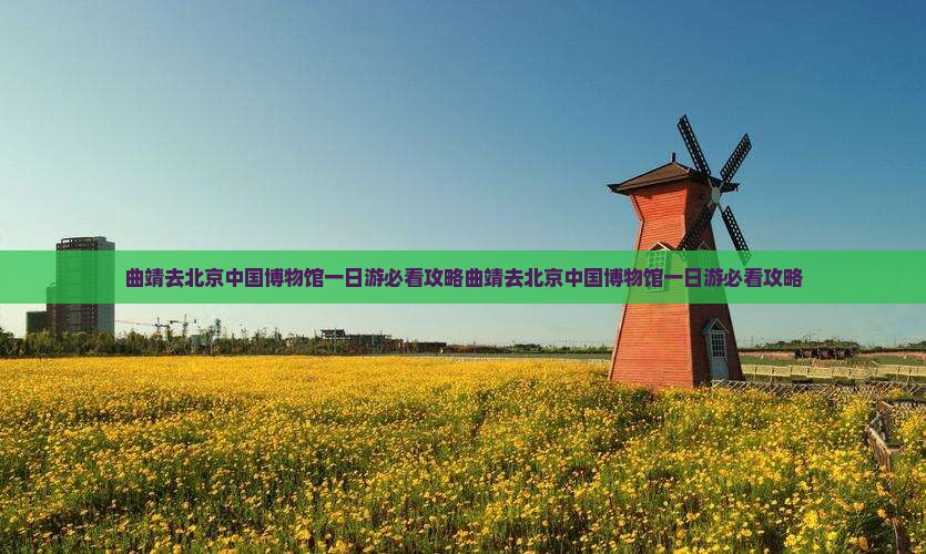 曲靖去北京中国国家博物馆一日游