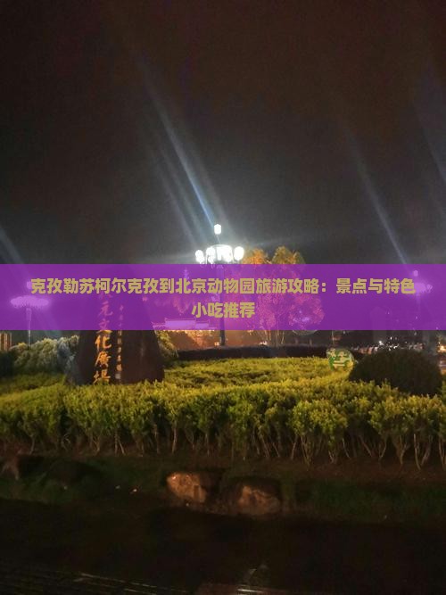 克孜勒苏柯尔克孜到北京动物园旅游攻略：景点与特色小吃推荐