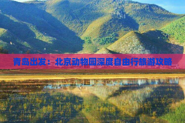 青岛出发：北京动物园深度自由行旅游攻略
