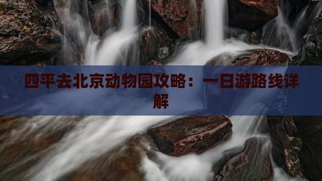 四平去北京动物园攻略：一日游路线详解