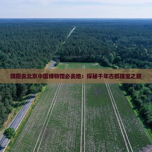 濮阳去北京中国博物馆必去地：探秘千年古都瑰宝之旅