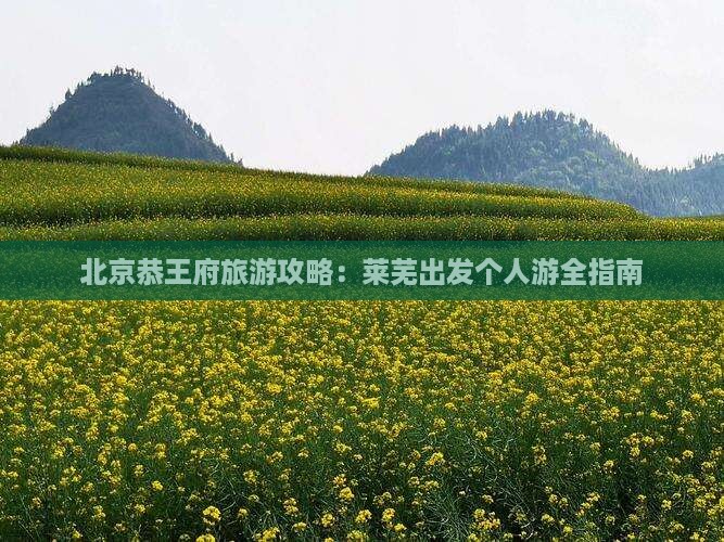 北京恭王府旅游攻略：莱芜出发个人游全指南