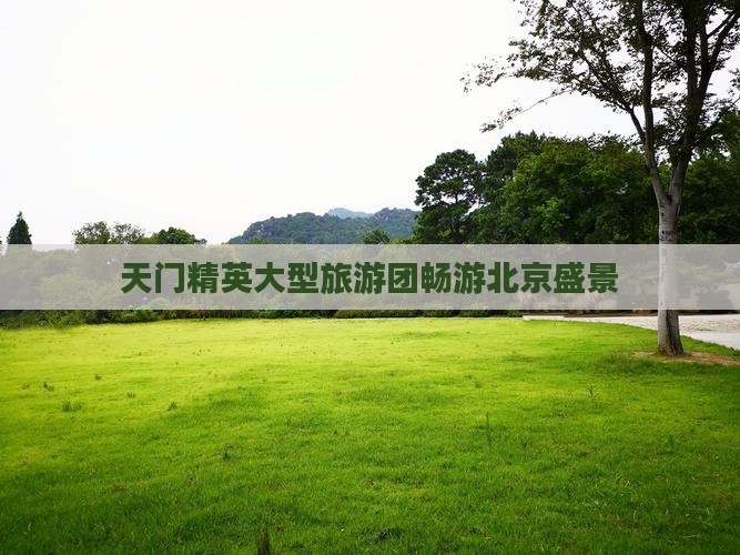 天门精英大型旅游团畅游北京盛景