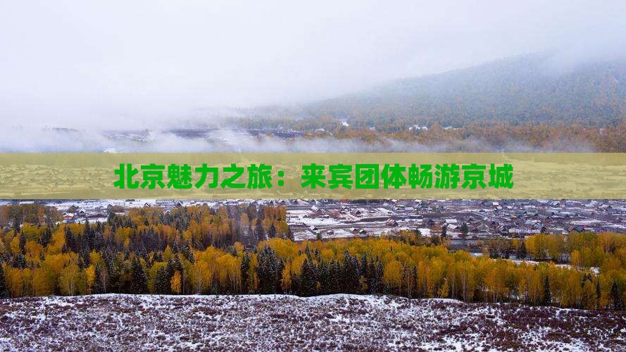 北京魅力之旅：来宾团体畅游京城