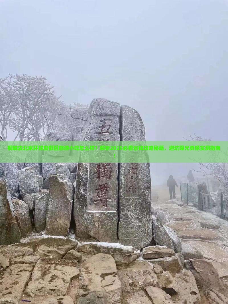 桐城去北京环球度假区旅游小吃