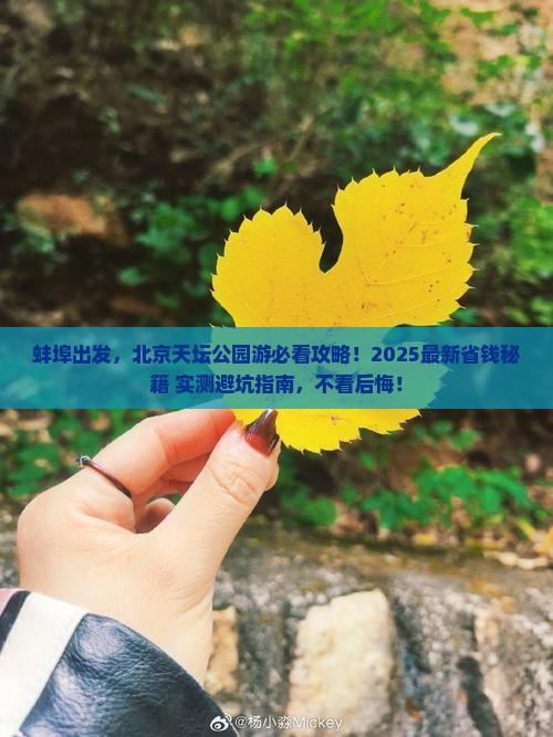 蚌埠去北京天坛公园旅行社