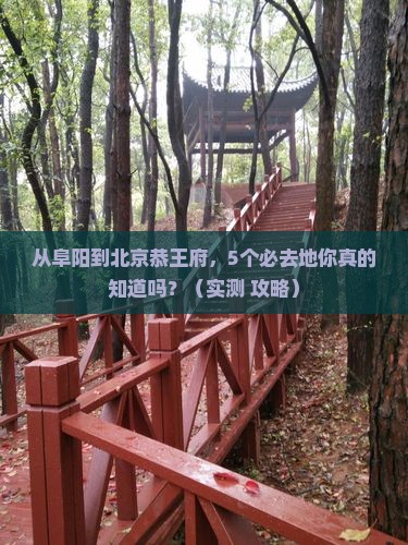 阜阳去北京恭王府必去地