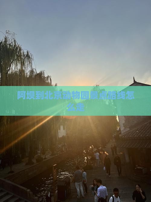 阿坝到北京动物园景点