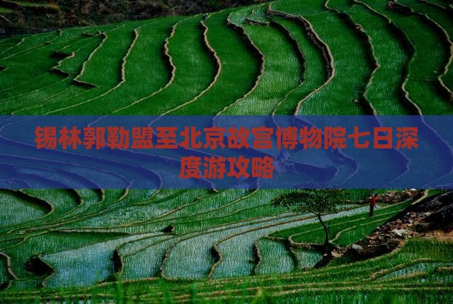 锡林郭勒盟至北京故宫博物院七日深度游攻略