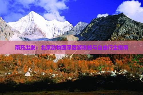 南充出发：北京动物园深度游攻略与自由行全指南