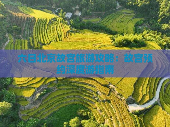 六日北京故宫旅游攻略：故宫预约深度游指南