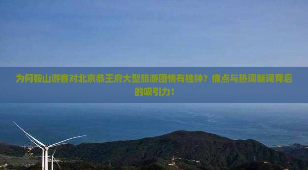 为何鞍山游客对北京恭王府大型旅游团情有独钟？痛点与热词新词背后的吸引力！