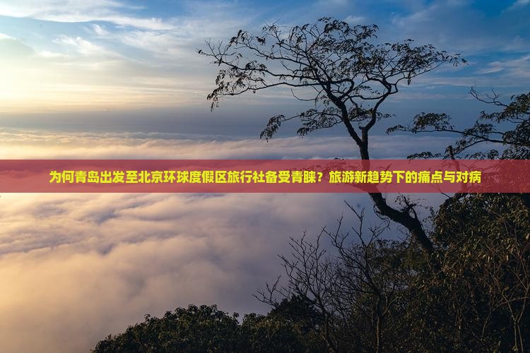 为何青岛出发至北京环球度假区旅行社备受青睐？旅游新趋势下的痛点与对病
