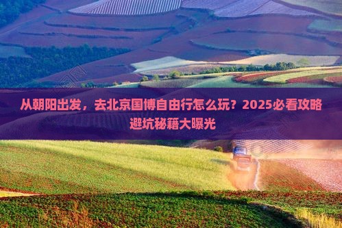 朝阳去北京中国国家博物馆自由行
