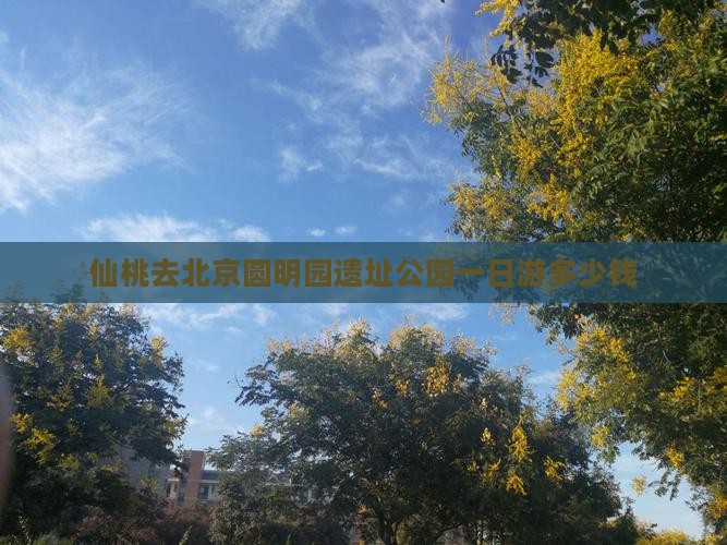 仙桃去北京圆明园遗址公园一日游多少钱