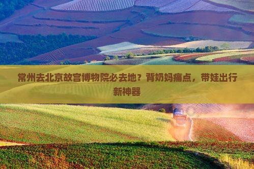常州去北京故宫博物院必去地？背奶妈痛点，带娃出行新神器