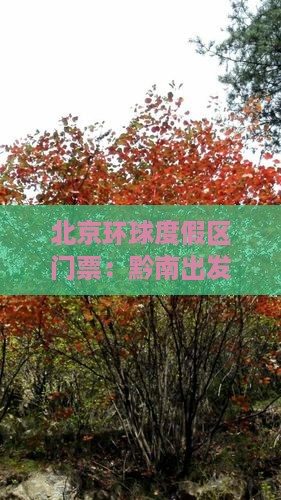 北京环球度假区门票：黔南出发专属优惠