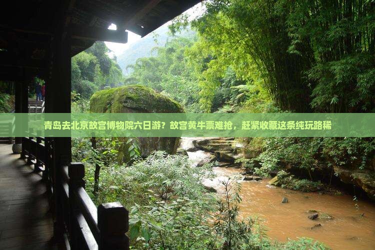 青岛去北京故宫博物院六日游？故宫黄牛票难抢，赶紧收藏这条纯玩路稀