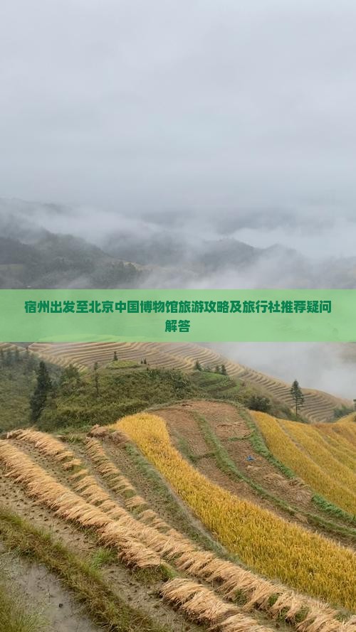宿州出发至北京中国博物馆旅游攻略及旅行社推荐疑问解答