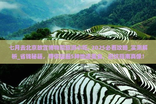 七月去北京故宫博物院旅游小吃