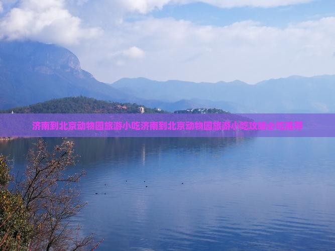 济南到北京动物园旅游小吃