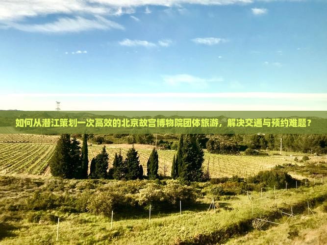 如何从潜江策划一次高效的北京故宫博物院团体旅游，解决交通与预约难题？
