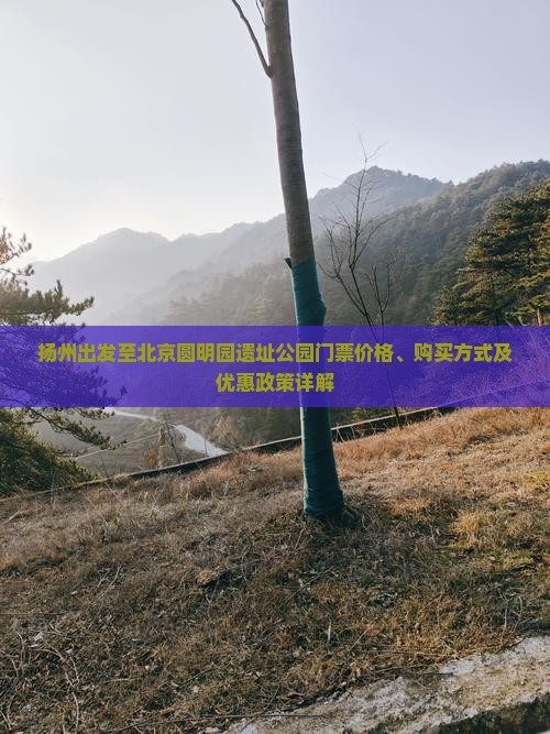 扬州出发至北京圆明园遗址公园门票价格、购买方式及优惠政策详解