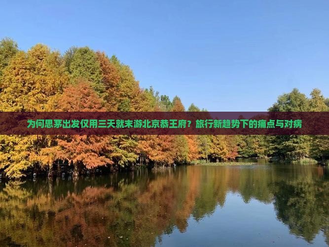 为何思茅出发仅用三天就末游北京恭王府？旅行新趋势下的痛点与对病