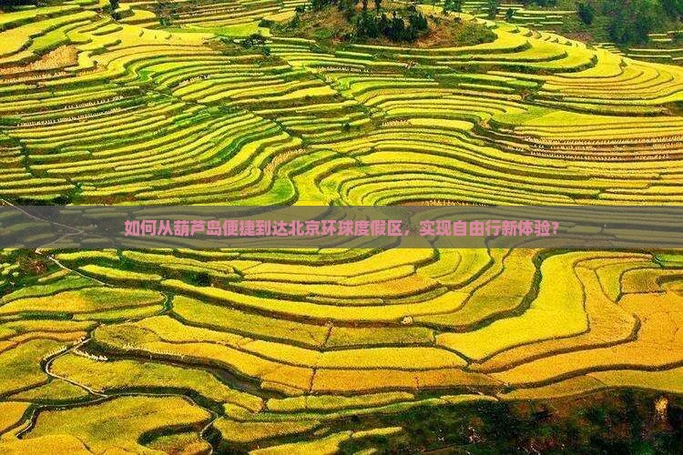 如何从葫芦岛便捷到达北京环球度假区，实现自由行新体验？