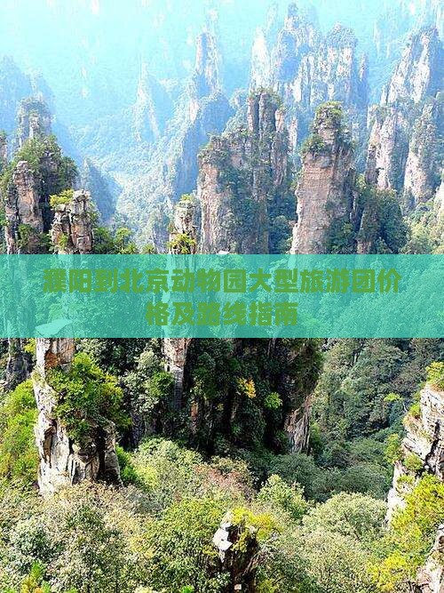 濮阳到北京动物园大型旅游团价格及路线指南