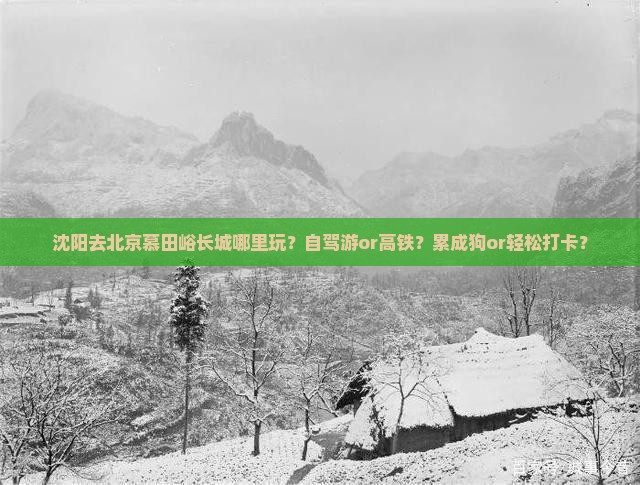 沈阳去北京慕田峪长城哪里玩？自驾游or高铁？累成狗or轻松打卡？