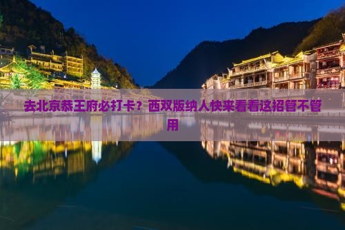 去北京恭王府必打卡？西双版纳人快来看看这招管不管用