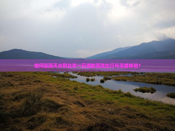 如何实现天水到北京一日游的高效出行与深度体验？