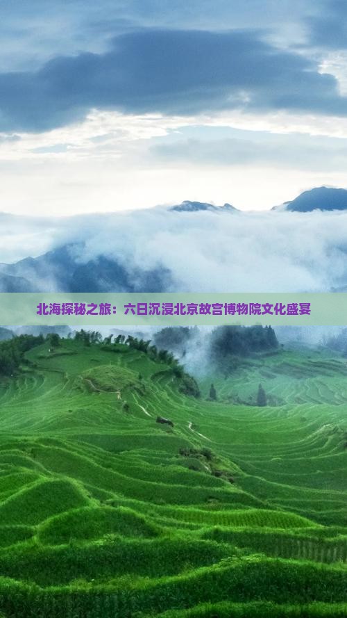 北海探秘之旅：六日沉浸北京故宫博物院文化盛宴