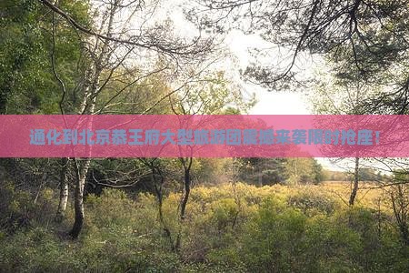 通化到北京恭王府大型旅游团