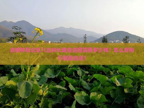 去榆林到北京八达岭长城自由团需要多少钱？怎么安排行程最合适？