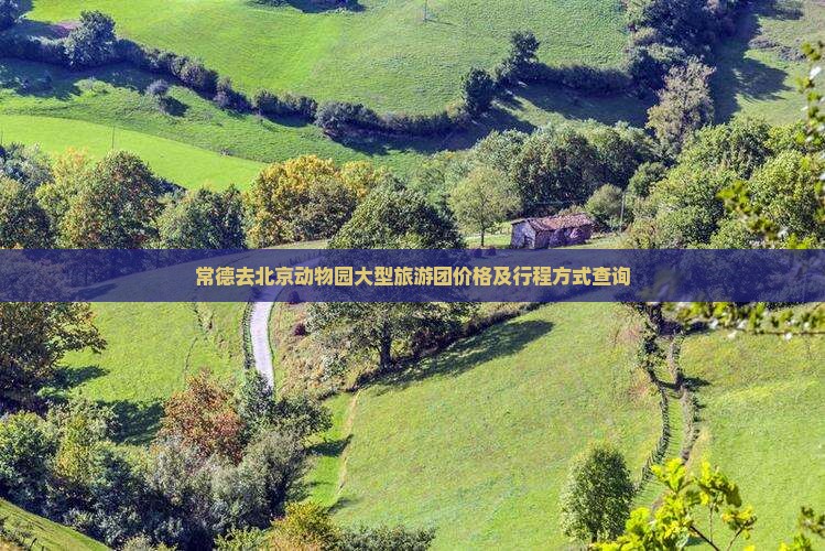 常德去北京动物园大型旅游团价格及行程方式查询
