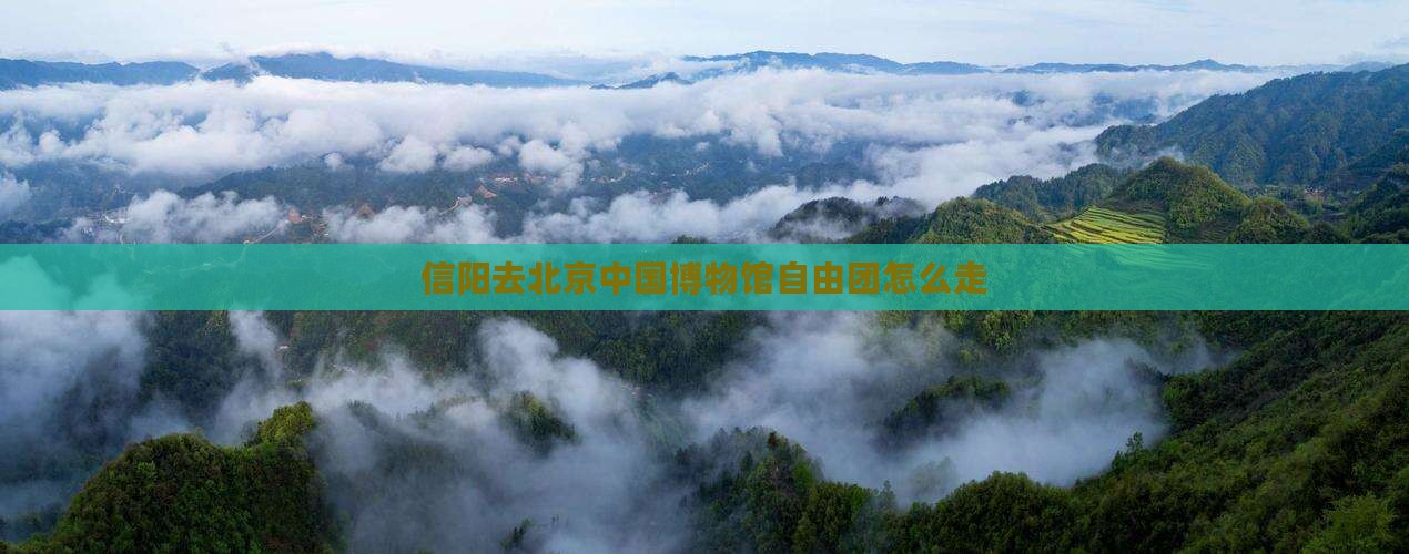 信阳去北京中国博物馆自由团怎么走